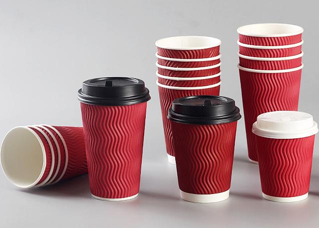 Drievoudige Milieuvriendelijke Beschikbare Koppen voor het Hete Drinken/Koffie