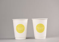 Small Recyclable Double Wall Paper Cups Biodegradable OEM With Logo