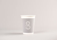 Biologisch afbreekbare Document het Drinken Kop voor Gedrukte de Douane van het Koffieembleem