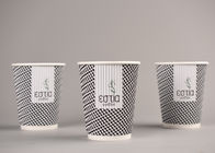 China Biologisch afbreekbare Drievoudige Muurkoppen voor het Hete Drinken/Koffie, Vriendschappelijke Eco bedrijf