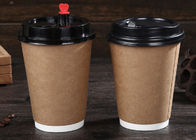 China Brandmerkende Document het Drinken Kop/Geïsoleerde Beschikbare Koffiekoppen met Deksels bedrijf